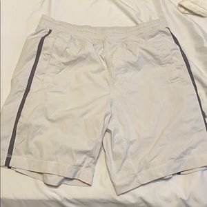 Men’s White Medium Lululemon Shorts